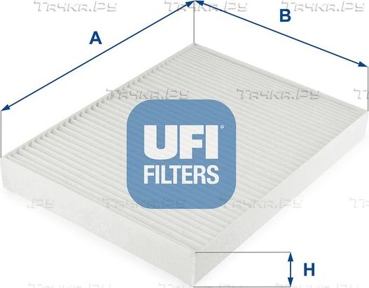 Салонный фильтр UFI для Chrysler 300C I 2004-2011. Артикул 53.312.00