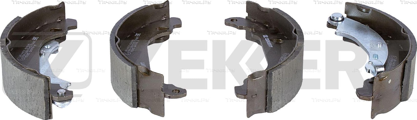 Тормозные колодки Zekkert задние для Renault Logan I 2004-2015. Артикул BK-4470