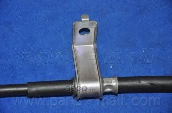 ТРОС РУЧНОГО ТОРМОЗА HYUNDAI SANTA FE 06- ЛЕВ. АКП (Parts-Mall). Артикул PTA363