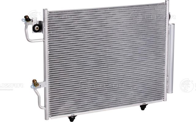 Радиатор кондиционера (конденсатор) Luzar для Mitsubishi Pajero III 2000-2007. Артикул LRAC 11151