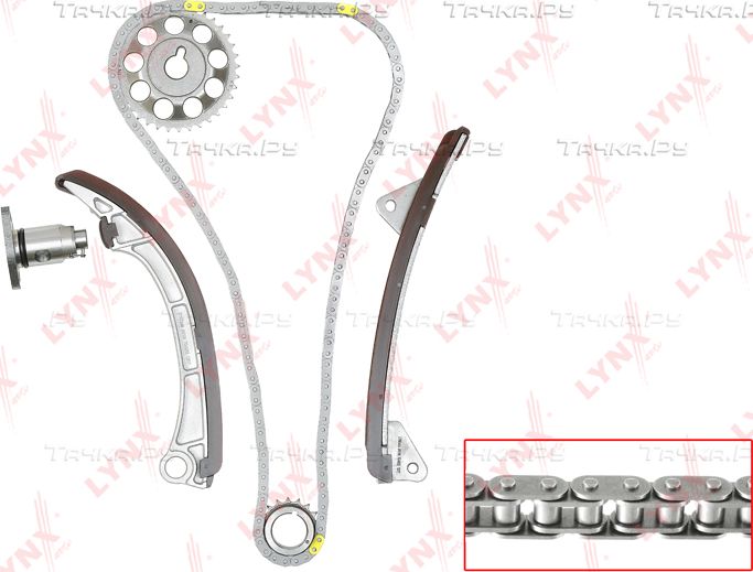 Цепь ГРМ LYNXauto для Toyota Avensis I 2000-2003. Артикул TK-0038