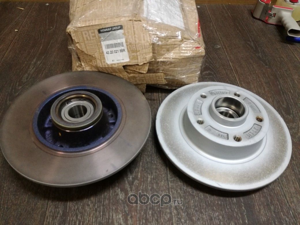 Тормозной диск Renault. Артикул 432002188R