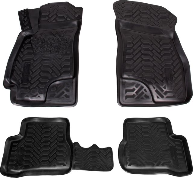 Коврики Airline 3D с высоким бортиком для салона Hyundai Accent II 1999-2012. Артикул ACM-PS-88