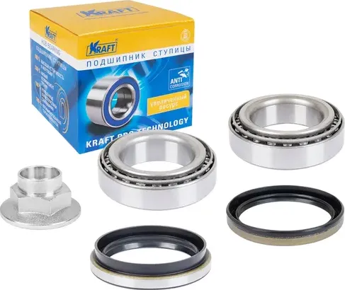 Подшипник ступицы KIA RIO -05 передн. (Kraft). Артикул KT204535