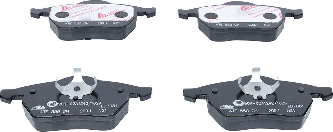 Тормозные колодки ATE Ceramic. Артикул 13.0470-7081.2