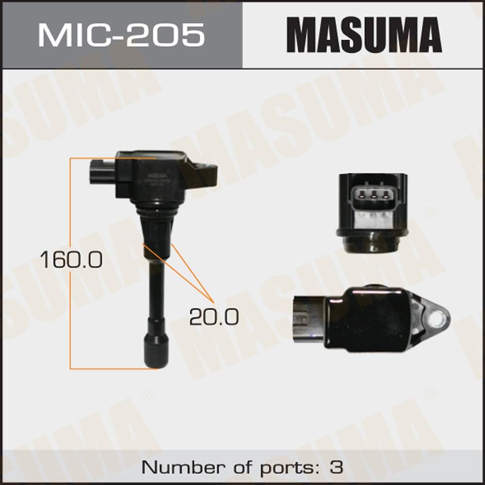 Катушка зажигания Masuma. Артикул MIC-205