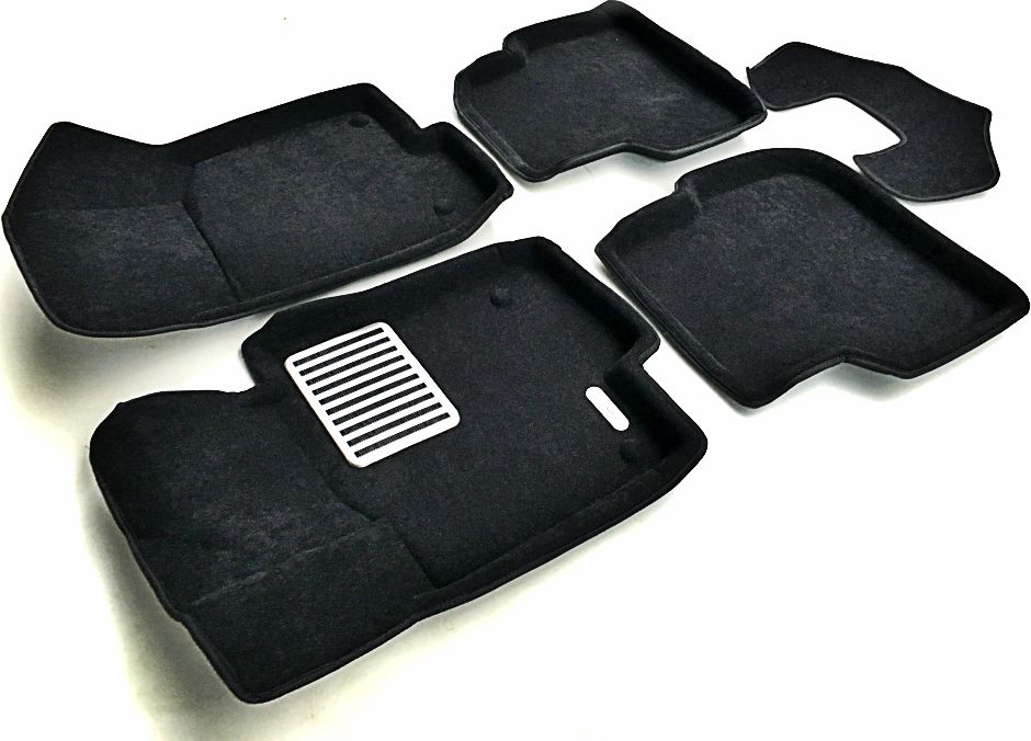 Коврики текстильные Euromat 3D Lux для салона Volkswagen Jetta VI 2010-2018. Артикул EM3D-005414