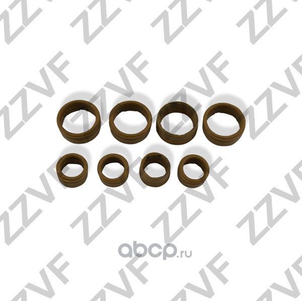 КОЛЬЦА УПЛОТНИТЕЛЬНЫЕ КОНДИЦИОНЕРА (КОМПЛЕКТ) RENAULT MEGANE II (02-09) (Zzvf). Артикул ZVBZ0481