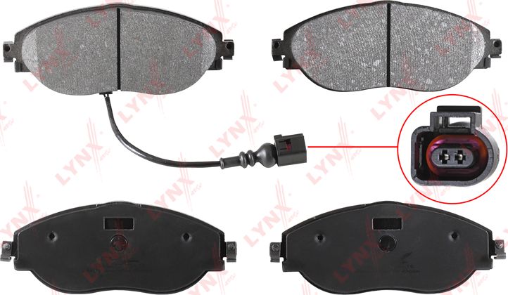 Тормозные колодки LYNXauto. Артикул BD-8042