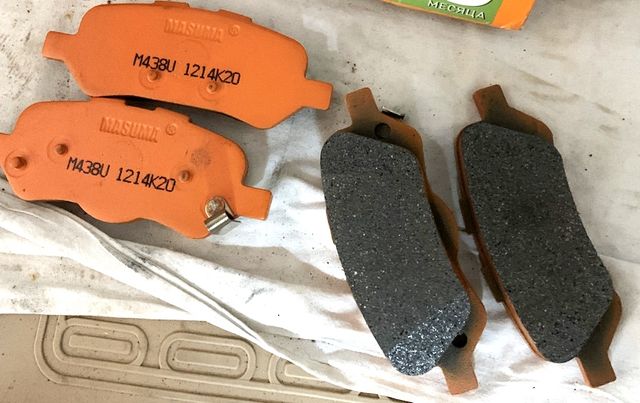 Тормозные колодки Masuma задние для Toyota Venza I 2008-2016. Артикул MS-1903