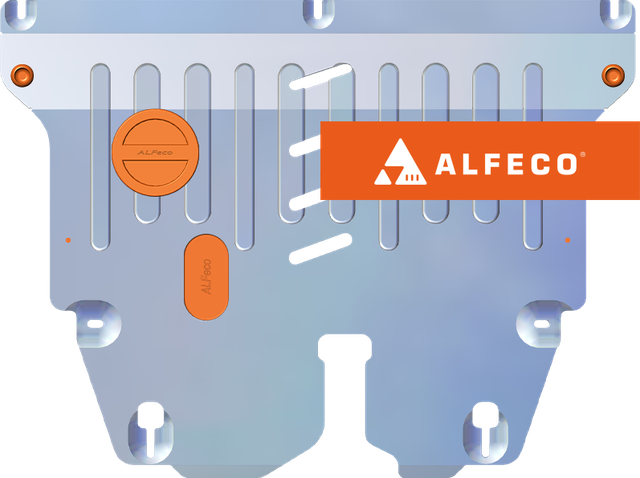 Защита алюминиевая Alfeco для картера и КПП Chevrolet Cruze 2015-2026. Артикул ALF.03.24al