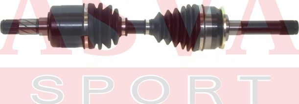 Полуось (привод в сборе, приводной вал) Asva. Артикул KADR-BG3B