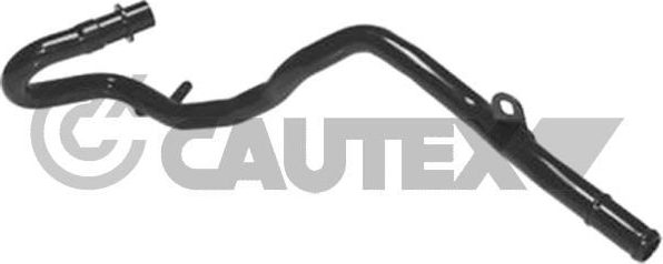 Патрубок радиатора (системы охлаждения) Cautex для Peugeot 406 I 1996-2004. Артикул 757233