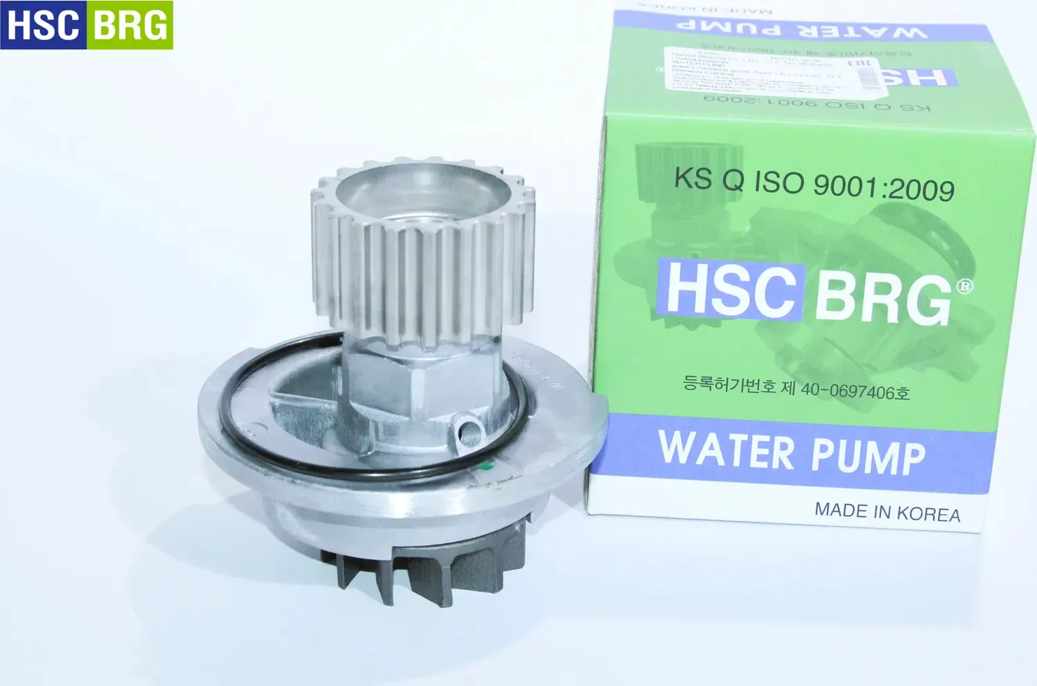 НАСОС ВОДЯНОЙ AVEO LACETTI 1.4 1.6 (HSC) 603A (Hscbrg). Артикул 603A