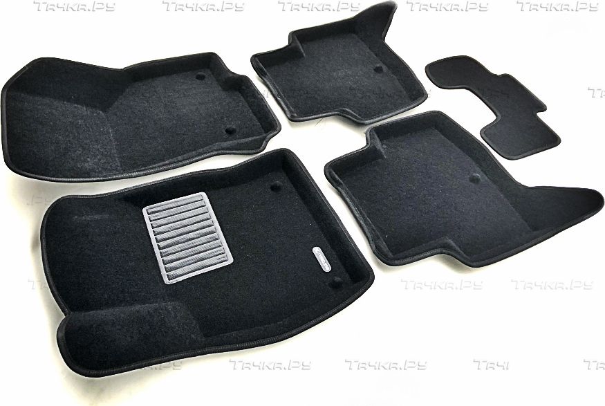 Коврики текстильные Euromat 3D Business для салона Volkswagen Golf VII 2013-2026. Артикул EMC3D-004507