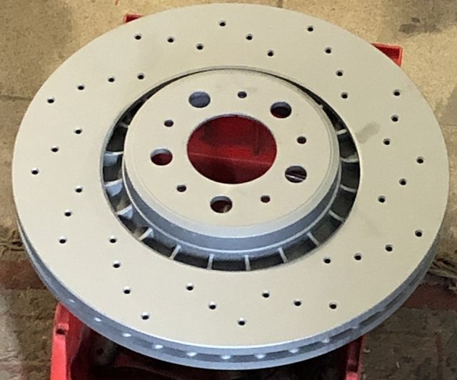 Тормозной диск Zimmermann Sport Coat Z. Артикул 610.3707.52