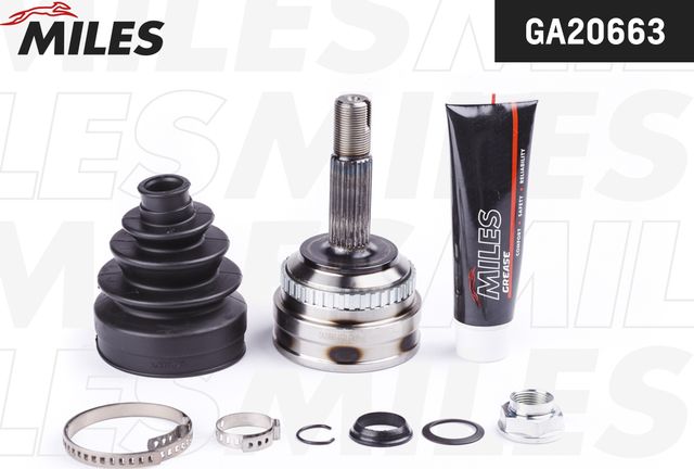 Шрус наружный (граната) Miles. Артикул GA20663