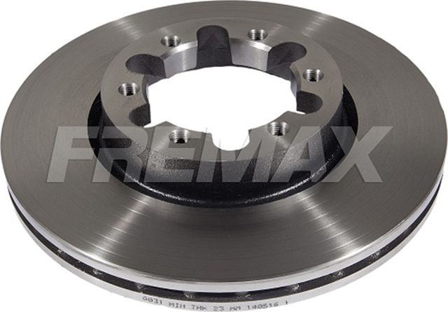 Тормозной диск Fremax передний для Nissan Cabstar F24M, F24W 2006-2013. Артикул BD-6031