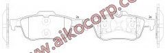 Колодки тормозные (Aiko). Артикул PF2701