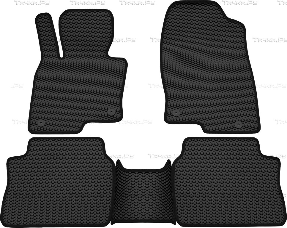 Коврики Rezkon EVA для салона Mazda CX-5 II 2017-2026. Артикул 9023020201