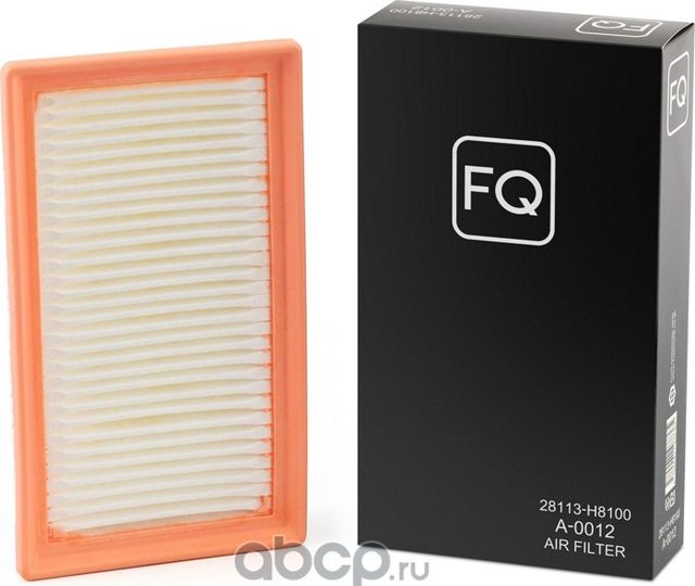 FQ Jp. Воздушный фильтр A-0012 Hyundai/Kia 28113-H8100 (MANN C 26 048) FQ. Артикул A0012