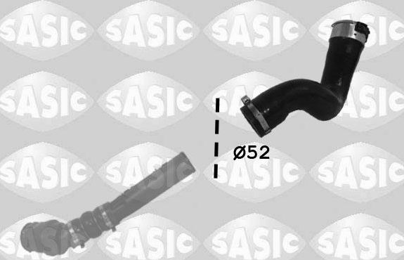 Патрубок интеркулера Sasic для Renault Duster I 2013-2020. Артикул 3334029