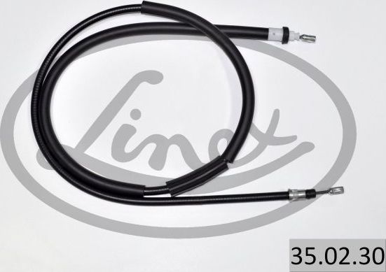 Трос ручника (тросик ручного тормоза) Linex. Артикул 35.02.30