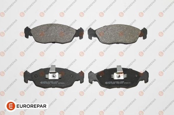 Тормозные колодки Eurorepar. Артикул 1617252480