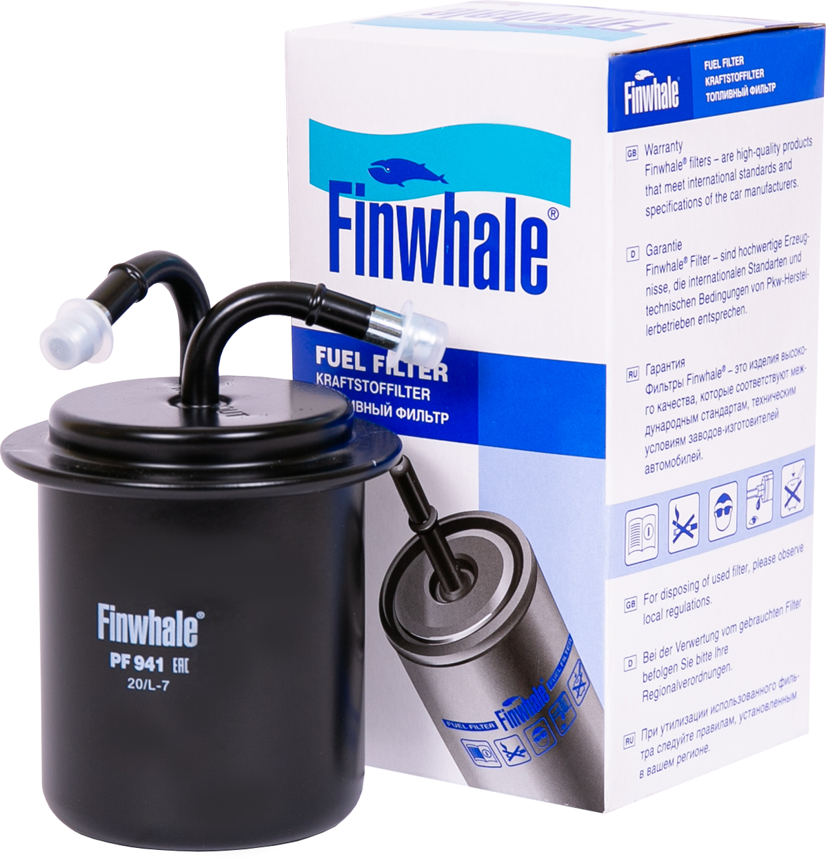 Топливный фильтр Finwhale. Артикул PF941