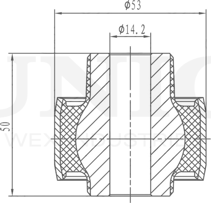 Сайлентблок рычага подвески (Unio). Артикул RMP-20105