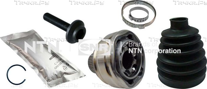 Шрус наружный (граната) NTN / SNR передний для Audi A4 IV (B8) 2007-2015. Артикул OJK54.033