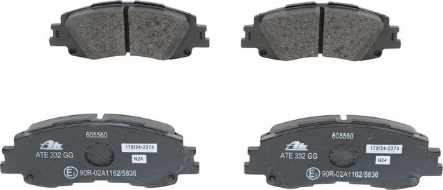 Тормозные колодки ATE для Toyota Yaris XP210 2020-2026. Артикул 13.0460-5560.2