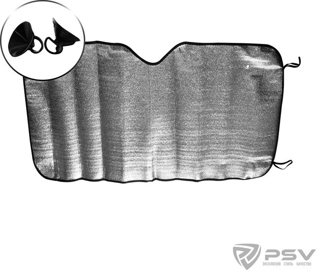 Шторка солнцезащитная светоотражающая PSV Classic Series 145х70. Артикул 132625