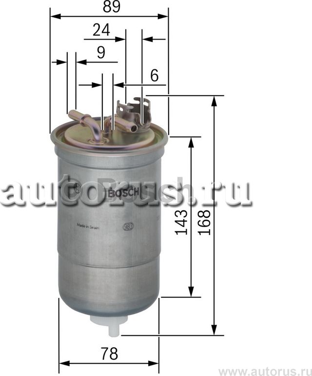 ТОПЛИВНЫЙ ФИЛЬТР (Bosch). Артикул 0450906274