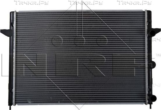 Радиатор охлаждения двигателя NRF (алюминий). Артикул 58027