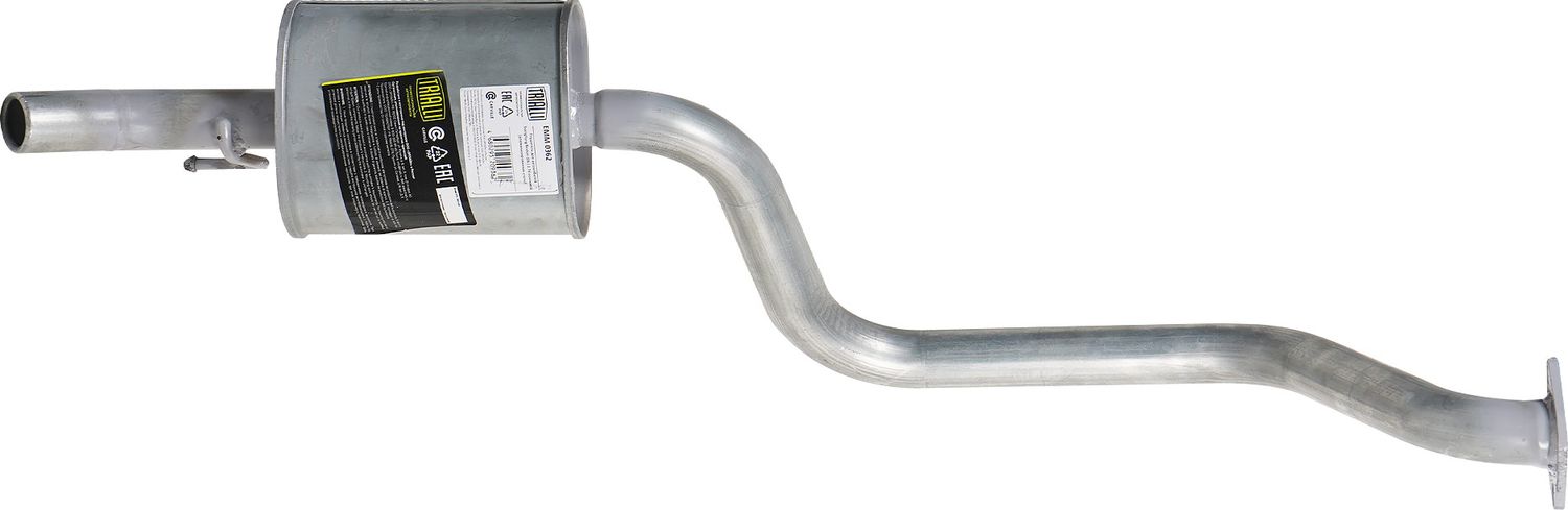 Глушитель Trialli (алюминий / сталь). Артикул EMM 0362