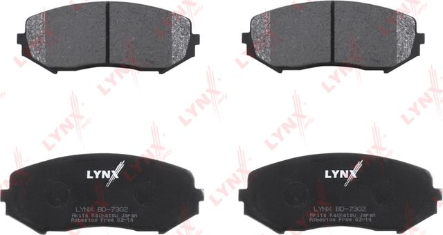Тормозные колодки LYNXauto. Артикул BD-7302