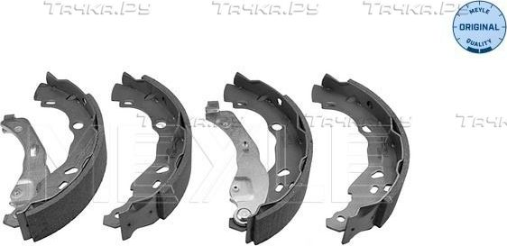 Тормозные колодки Meyle Original. Артикул 16-14 533 0001