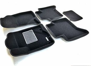 Коврики текстильные Euromat 3D Business для салона Toyota Hilux VIII 2016-2025. Артикул EMC3D-005134