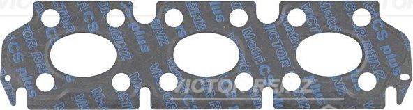 Прокладка выпускного коллектора Victor Reinz (Металл). Артикул 71-12264-00