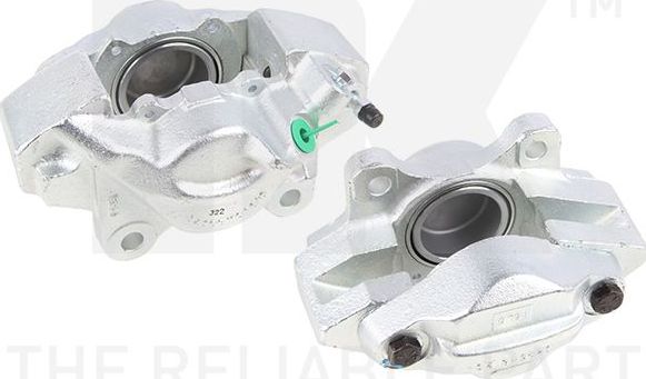 Тормозной суппорт NK (Чугун) передний правый для Ford Transit IV 1985-1992. Артикул 212530