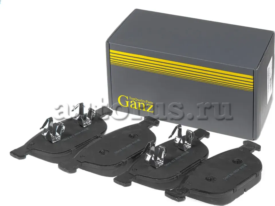 Колодки торм.пер. (Ganz). Артикул GIJ09234