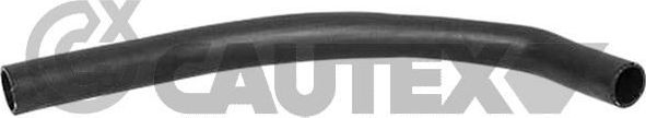 Патрубок радиатора (системы охлаждения) Cautex. Артикул 754136