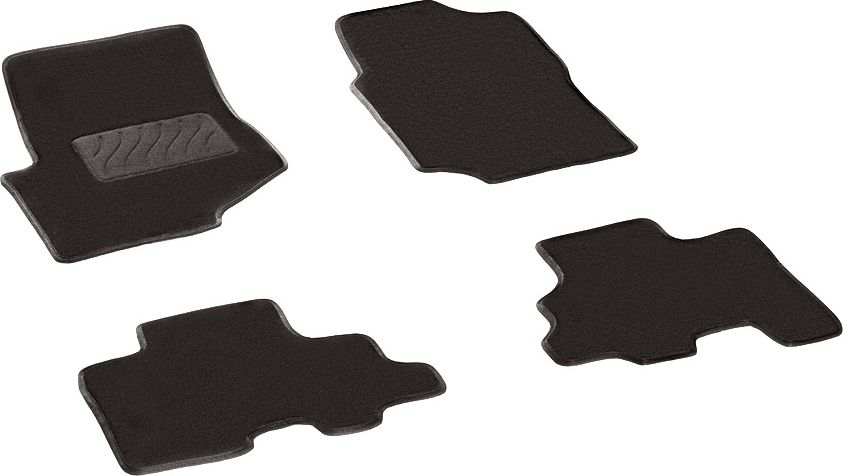 Коврики текстильные Seintex на нескользящей основе для салона Chevrolet TrailBlazer I 2002-2012. Артикул 83300