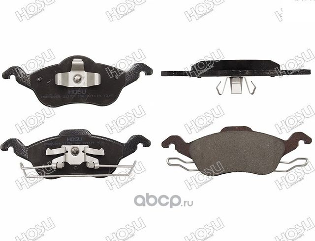 Колодки тормозные перед FORD FOCUS I (Hosu). Артикул HSBR0269