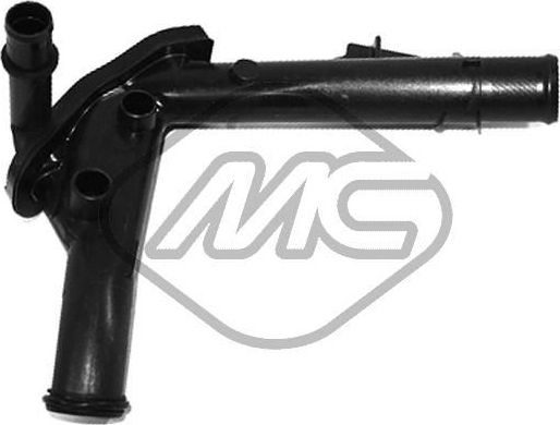 Патрубок радиатора (системы охлаждения) Metalcaucho для Dacia Logan I 2005-2012. Артикул 03195