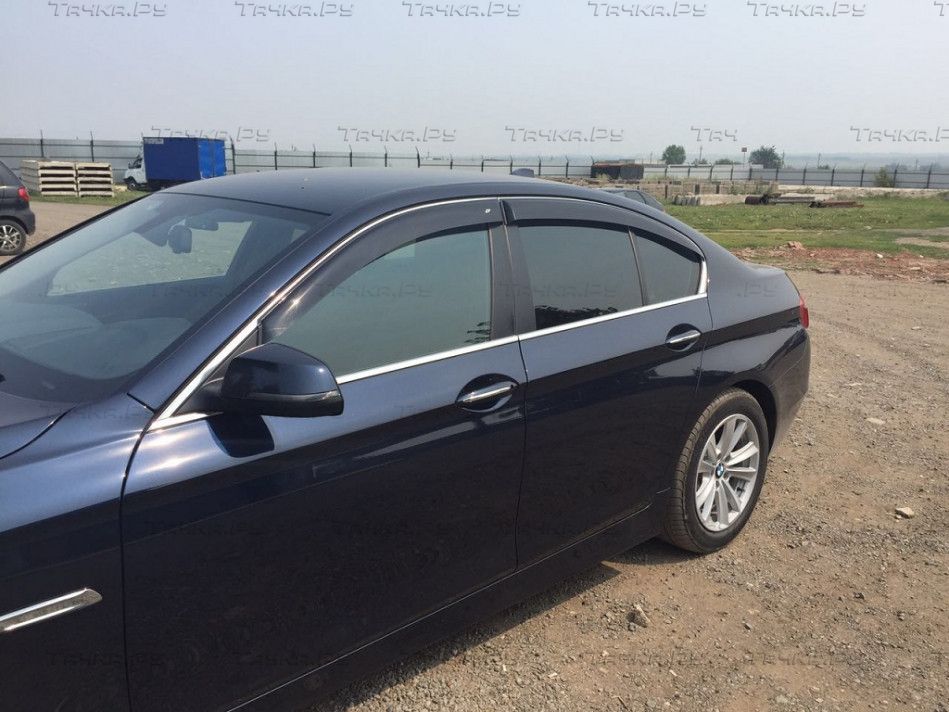 Дефлекторы Cobra Tuning для окон BMW 5 F11 2011-2026. Артикул B22211
