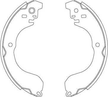Тормозные колодки TRW задние для Dodge Avenger II 2007-2014. Артикул GS8813