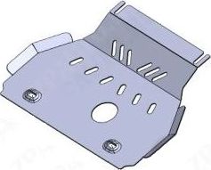 Защита алюминиевая Alfeco (4 мм) для картера Isuzu D-Max III 2021-2026. Артикул ALF.60.06AL4