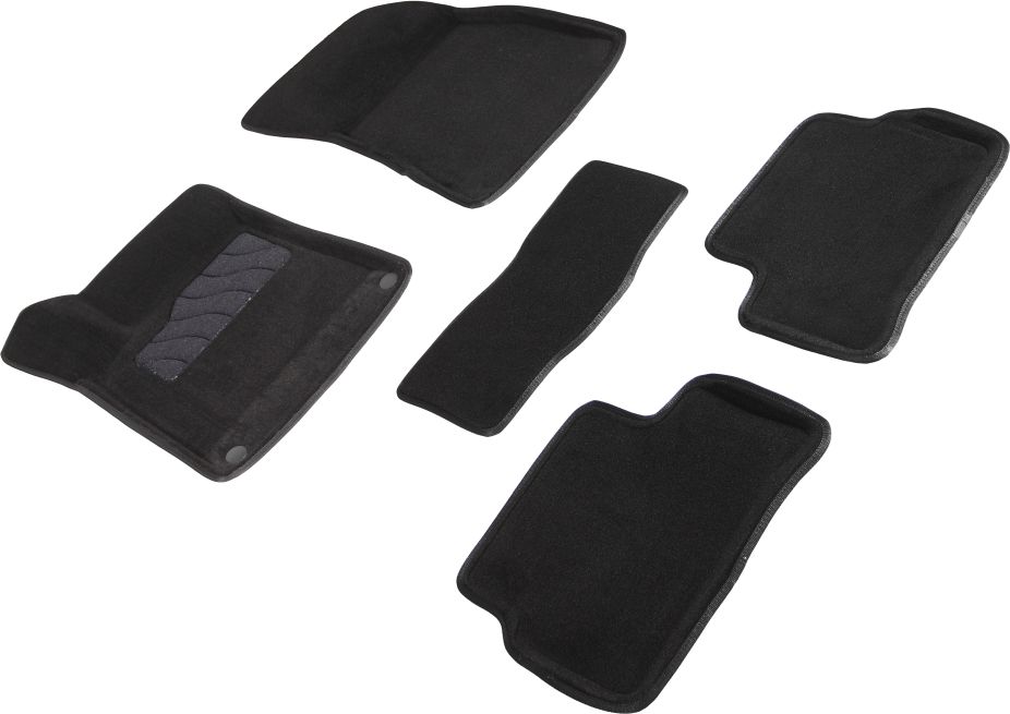 Комплект ковриков 3D Seintex для салона Mercedes-Benz CLA-Класс II c118 2019-2026 ЧЕРНЫЙ. Артикул 92691